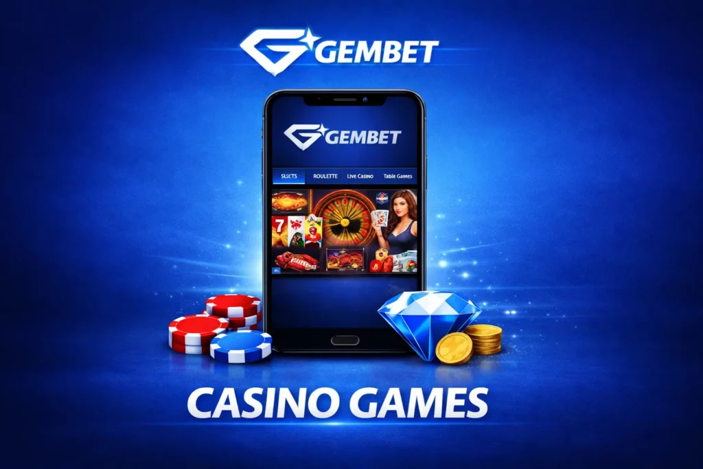 Gembet casino games